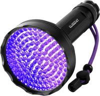 GLOSSDAY UV Flashlight Black Light - 128LED