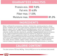 Royal Canin Feline Health Nutrition Mother & Babycat Ultra Soft Mousse in Sauce Canned Cat Food, 5.1 oz., Case of 24, 24 X 5.1 OZ