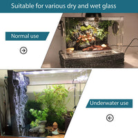 4pcs Rock Terrarium Background, 3D Reptile Tank Background Board - Blue-11.8"*8.8"（4pcs） - image 4