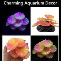 ZtohPyo Glow Fish Tank Decorations - Musfroom Coral - image 4