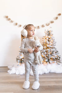 Polar Bear 2pc Bamboo Pajamas - BIG FRENCHIES