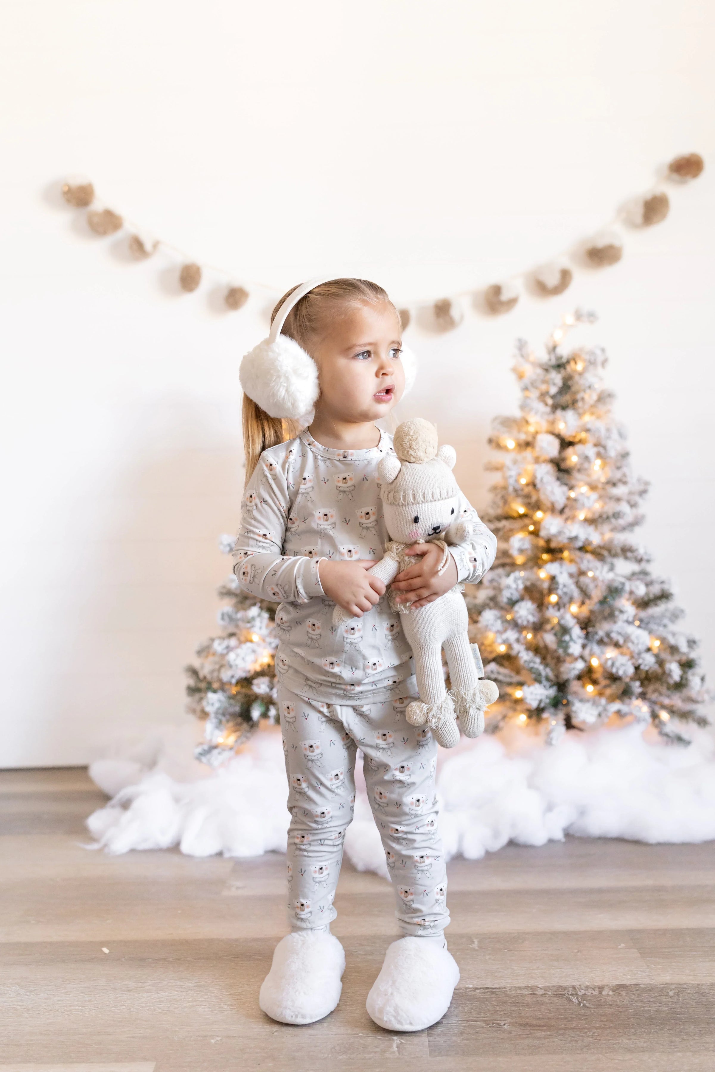 Polar Bear 2pc Bamboo Pajamas - BIG FRENCHIES