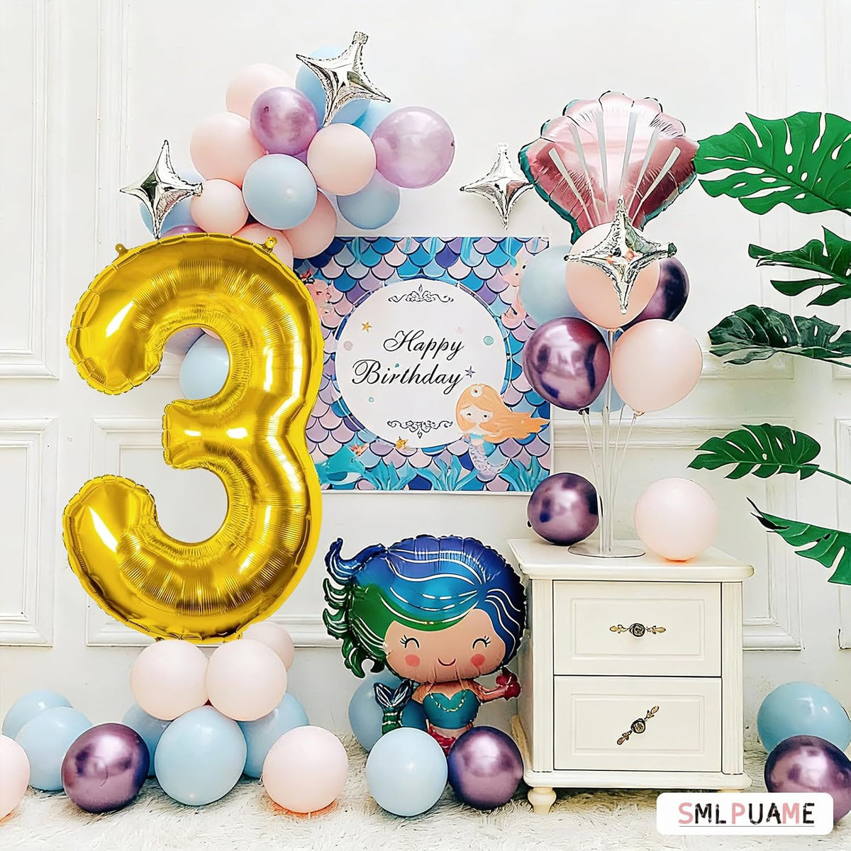 40 Inch Gold Number 1 Balloon - Gold Balloon / 40 Inch Number 30 - image 4