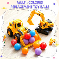 Civaner 12 Pieces Plastic Replacement Balls 1.75 Inch for Toddler - 12 / Vibrant - image 2