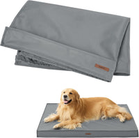 LE SURE Waterproof Dog Bed Cover Replacement - X-Large / Grey-Water resistant / Cotton