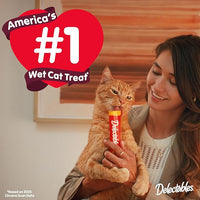 Delectables Squeeze Up Variety Pack, Creamy Squeezable Puree, Lickable Wet Cat Treats, Grain Free, No Added Fillers, No by-Products, No Added Preservatives, 0.5 Ounces Tube, 72 Tubes Total