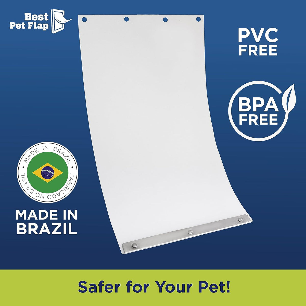 Best Pet Flap XL Replacement Dog Door Flap Compatible with Ideal Pet - 9.75" x 17" - image 3