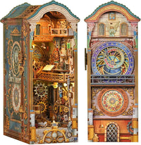 Tonecheer DIY Book Nook Kit 3D Wooden Puzzle Fairy Tale Miniature - Clock Tower