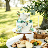 30Pcs 2D Waterproof Swallowtail Butterfly Cake Topper Transparent - Not Edible / Mixed Colors2 - image 4