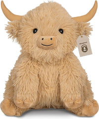 Wepop 5lbs Highland Cow Weighted Stuffed Animals 22in Giant Highland - Highland Cow-kqz