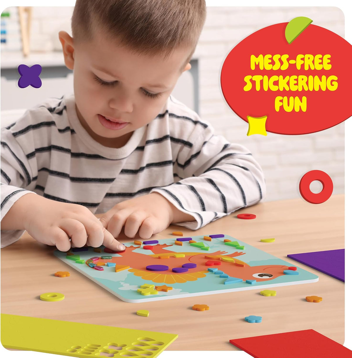Foam Sticker Art Craft for Kids, Toddler Arts & Craft - image 2