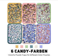 Nariolar extra-large stackable puzzle sorting trays in 6 colors - view 9