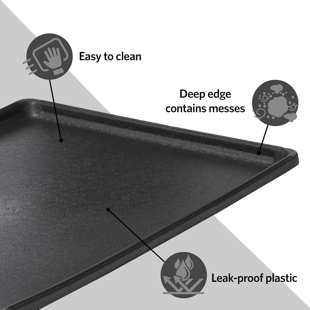 LifeStages by MidWest 36-Inch Replacement Pan - Fits 36-Inch Crate - LifeStages Footprint - image 4