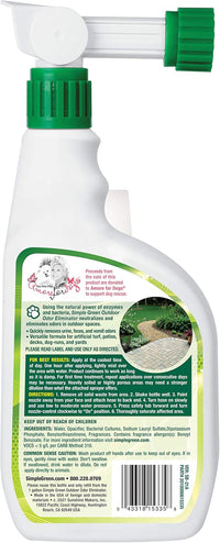 Simple Green Outdoor Odor Eliminator for Pets, Dogs - Original / 32 Fl Oz (Pack of 1) - image 2