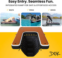 DOK Dog-DOK Inflatable Dock Platform: Safe & Easy Water Access - 250 lb / Dog-DOK - image 4