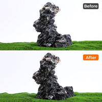 10-12 Inches Natural Seiryu Stone 3 PCS Extra Large Aquarium Rocks for Aquascaping, Aquarium Landscaping, Terrariums, Fish Tank Decoration, Vivariums, Paludarium, Amphibian Enclosures