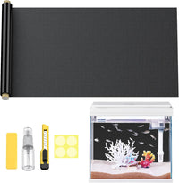 Pawfly Black Aquarium Background - 31.5" x 15.7"