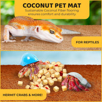 SunGrow Coco Fiber Hermit Crab & Reptile Carpet - image 2