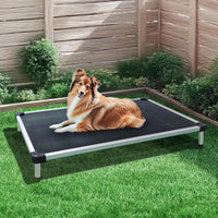 FXW TitanNest Cooling Chew-Proof Elevated Dog Bed for Medium Dogs – Essentials for Dogs - Standard Dog Bed / Medium Dog (41.0"L x 27.0"W x 5.0"H)