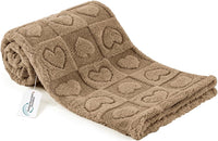 Pet Blanket for Dogs Cats - Brown / 40x50"