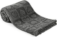 Pet Blanket for Dogs Cats - Grey / 25x35"