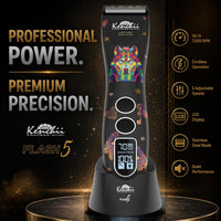 Kenchii Flash 5 Dog Grooming Clipper, Wolf Edition Black - Black - image 2