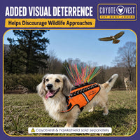 Coyotevest Coyotewhiskers Protective Nylon Dog Harness Bristles - White - image 2