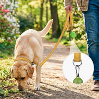 Joytale Reflective Dog Leash for Medium & Large Dogs - 4 ft Narrow / Khaki - image 2