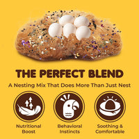 SunGrow Finch Coconut Fiber - Coconut Fiber with Herbs, 5 ounce - image 3