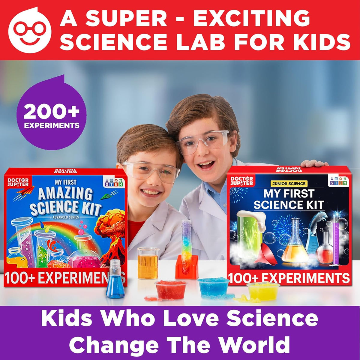 Doctor Jupiter My First Science Experiments Kit for Kids Ages 4+ – Fun for Kids & Family - Amazing Science Gift Set: 4+ - image 2