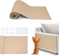 Catify Spin n' Scratch Cat Scratch Pad Refill, Round - Beige Mat - L: 78"