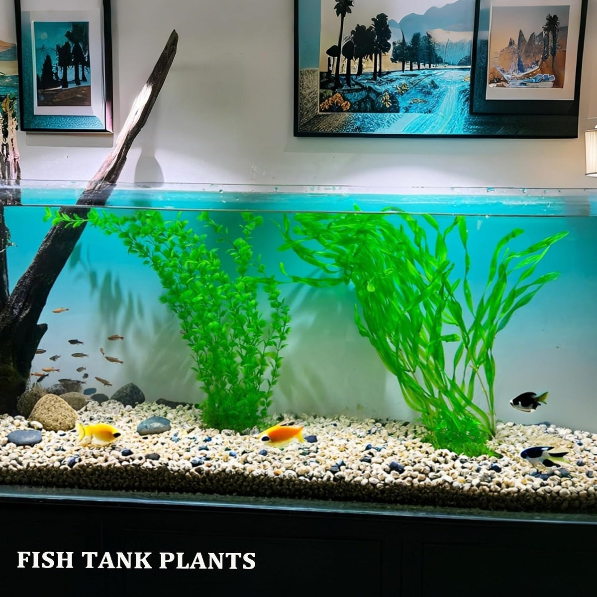 25.98 Inch Tall Aquarium Plants - Green(style E) - image 2