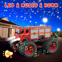 Desdoni 1:18 scale remote control school bus toy with LED headlights - view 6