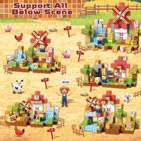 Magneverse Magnetic Blocks, Magnet Building Cubes for Boys Girls - Farm Animals / 150 pcs - image 3