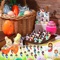 Sumind 50 Pcs Little Jesus Figures Original Design - Bright Color - image 3