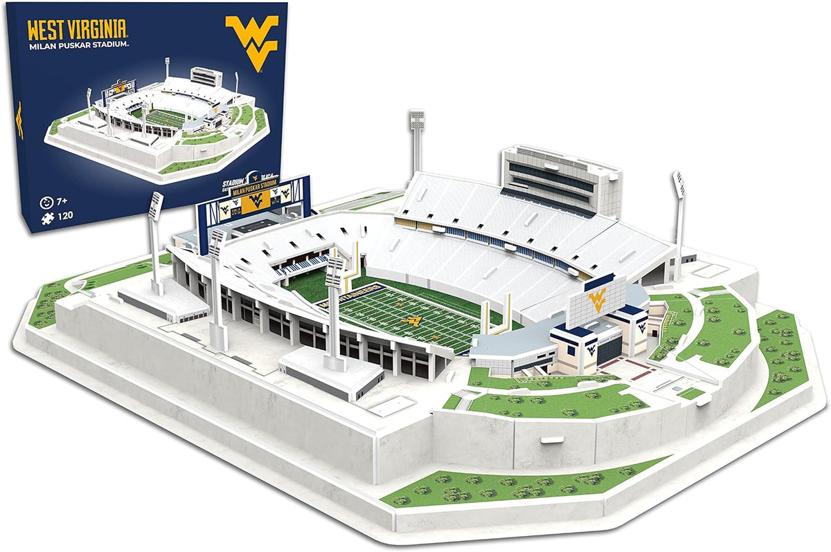 Pro-Lion 3D Jigsaw Puzzle of Michigan Wolverines Stadium 106 Pieces - West Virginia Mountaineers