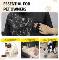 Pet Hair Remover, Reusable Electrostatic Pet Hair Remover Gloves – Double-Sided Grooming & Deshedding Gloves for Cats & Dogs, Pet Fur Removal for Furniture, Carpet, Couch & Clothing -2 PCS