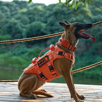 OneTigris Large Tactical Dog Harness No Pull Handle XL Black – Essentials for Dogs - Small / Orange - image 2