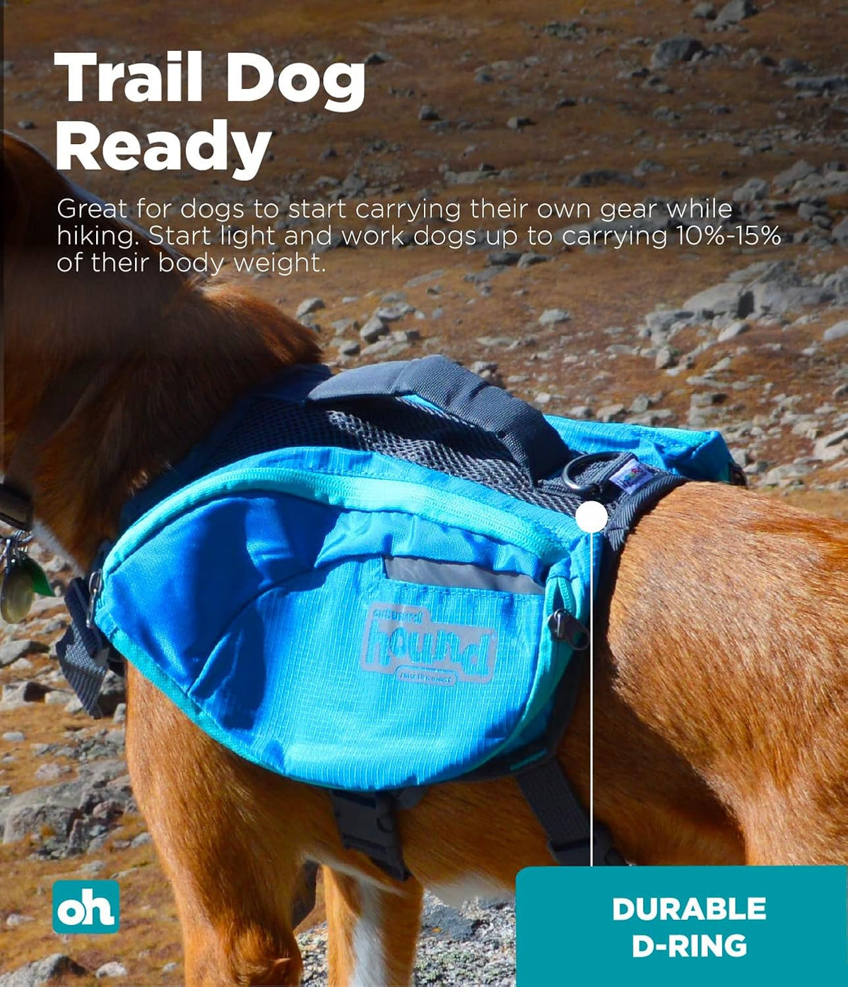 Kyjen Outward Hound The Quick Release Dog BackPack – Essentials for Dogs - image 4
