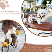 Wakytu Dog Lift Harness Dog Carrier Sling for Small Dogs & Cats - X-Small(2-5 LBS) / 1.0 White - image 4