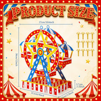 Epakh 3 Set Carnival Ferris Wheel Centerpiece Party Decor - 6 - image 2