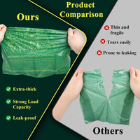 24Rolls 360 Dog Poop Bags, Leak Proof for Dog Walks Lavender - image 4