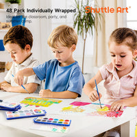 Shuttle Art 30 Pack Watercolor Paint Set Bulk - 12 Colors 48 Pack - image 4