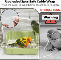 Automatic Parakeet Bird Bath with Pump - Green - image 2