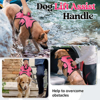 rabbitgoo Escape Proof Dog Harness for Large - Peach Pink / Large - image 3
