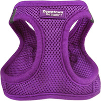 Downtown Pet Supply Step in Dog Harness for Teacup Dogs & Cats No Pull - X-Large / Purple