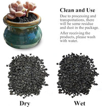 10 lbs Black Lava Rocks for Fire Pits,5-8 MM Crush Volcanic Rock Pumice Soil Additive for Succulent Plants Aquarium Cactus Bonsai and Garden Landscaping
