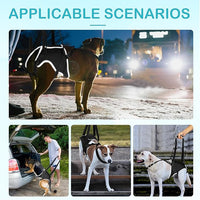 Dog Hip Support Brace – Rear Leg Lift Harness for Mobility & Post-Surgery Recovery, with Chest Straps and Adjustable Elastic Buckles, Customization