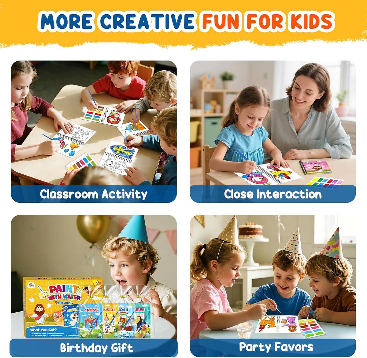 ZMLM 24 Pack Coloring Books - Christian - image 2