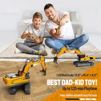 KIDMARKT Remote Control Excavator Toy for Boys - Excavator 1 - image 3